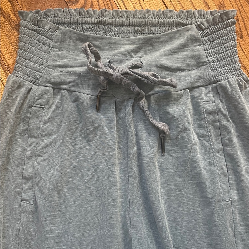 Anthropolgie Saturday Sunday Ruched Jogger Sweats Blue Size XS (fits up to a S) - Picture 4 of 8
